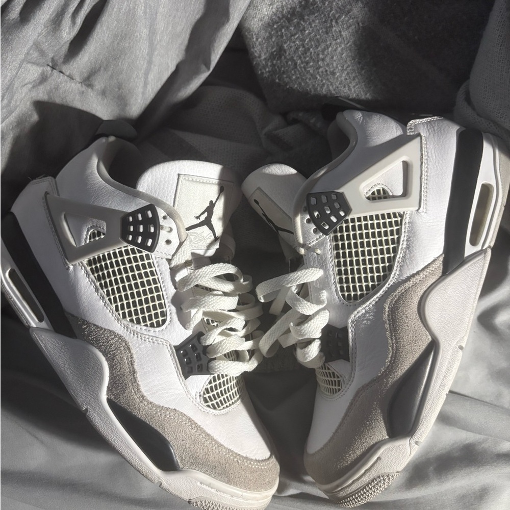 Jordan Black and White Sneakers